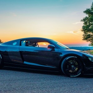 Audi R8 - portfolió fotózás - Magyarország