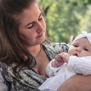 Keresztelő fotózás - pillanatkép